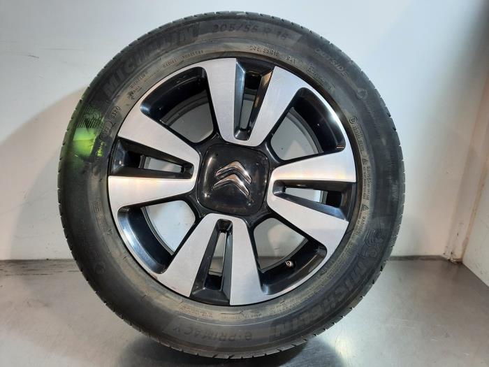 Jante + pneumatique Citroen C3