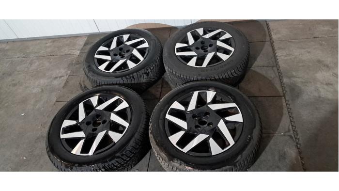 Kit jantes + pneus d'hivers Opel Mokka