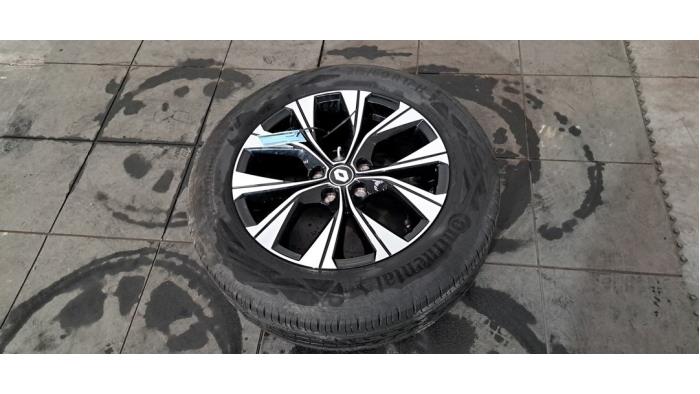 Jante + pneumatique Renault Clio