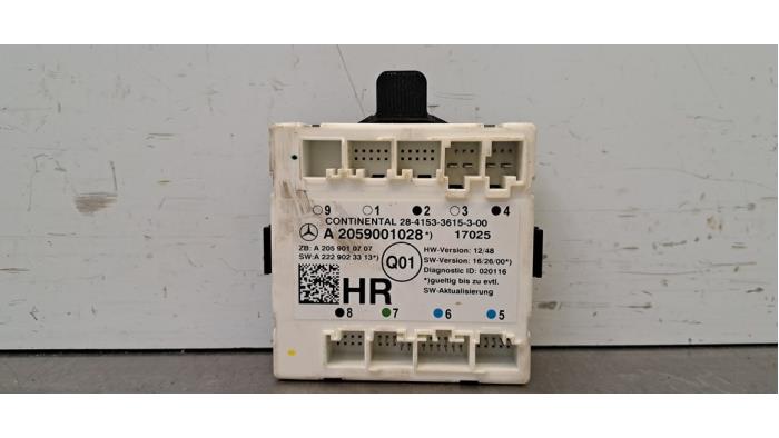 Module verrouillage central des portes Mercedes C-Klasse