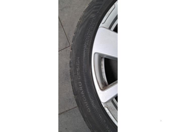 Jante + pneumatique Renault Grand Scenic