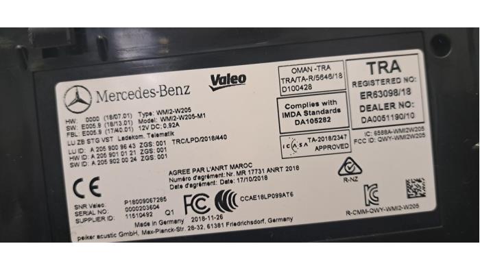 Module confort Mercedes C-Klasse