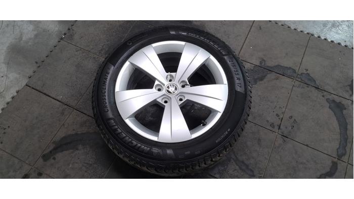 Jante + pneumatique Skoda Superb
