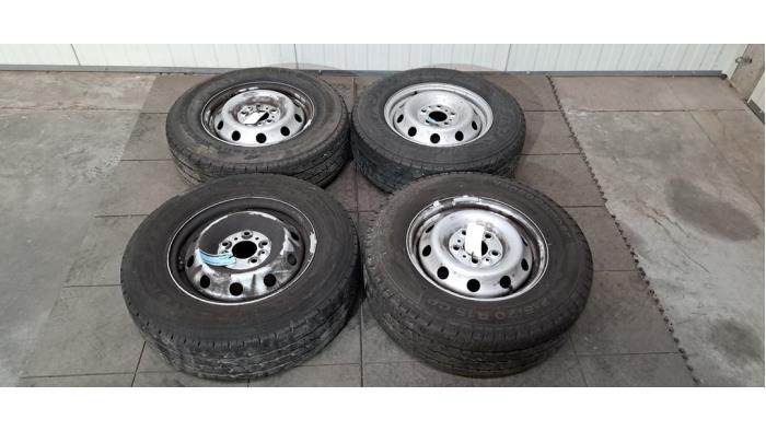 Kit jantes + pneumatiques Fiat Ducato