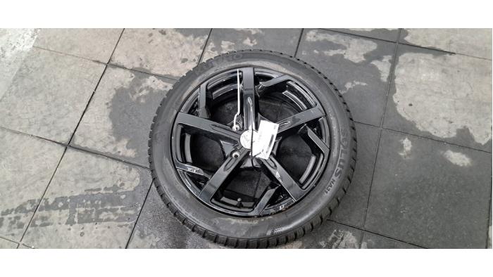 Jante + pneu d'hiver Aixam City S