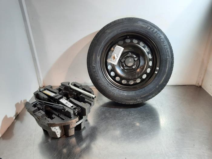 Kit de cric + Roue de secours Skoda Fabia