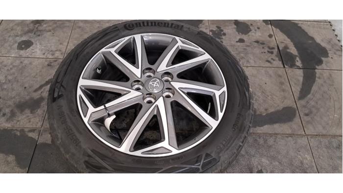 Jante + pneumatique Toyota Yaris