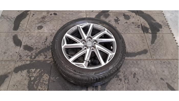 Jante + pneumatique Toyota Yaris