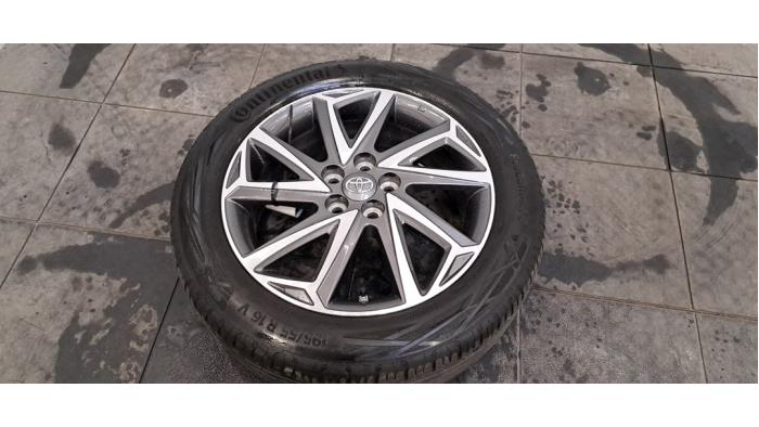 Jante + pneumatique Toyota Yaris