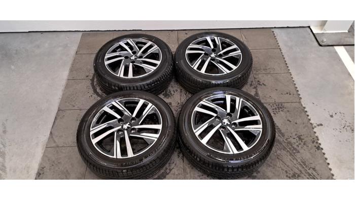 Kit jantes + pneumatiques Peugeot 208