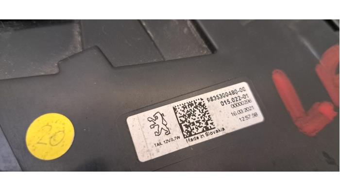 Feu arrière gauche Peugeot 308