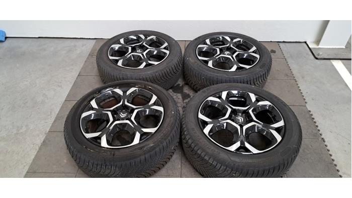 Kit jantes + pneumatiques Citroen C5 Aircross