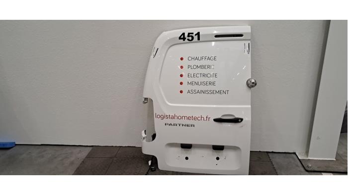 Portière arrière camionnette Peugeot Partner