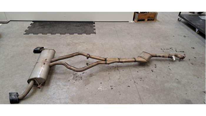 Echappement silencieux arrière+central BMW X5