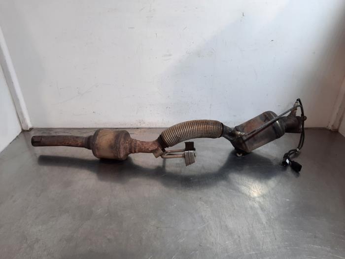 Tube avant + catalyseur Skoda Fabia