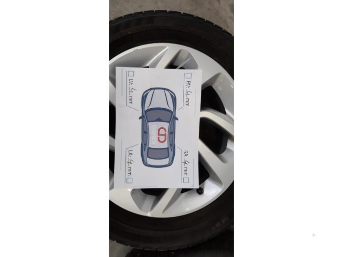 Kit jantes + pneumatiques Opel Crossland X