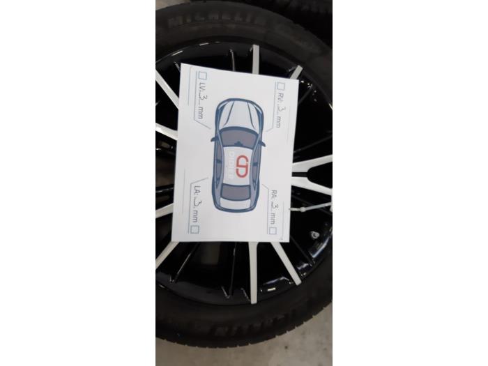 Kit jantes + pneumatiques MG MG5 Electric