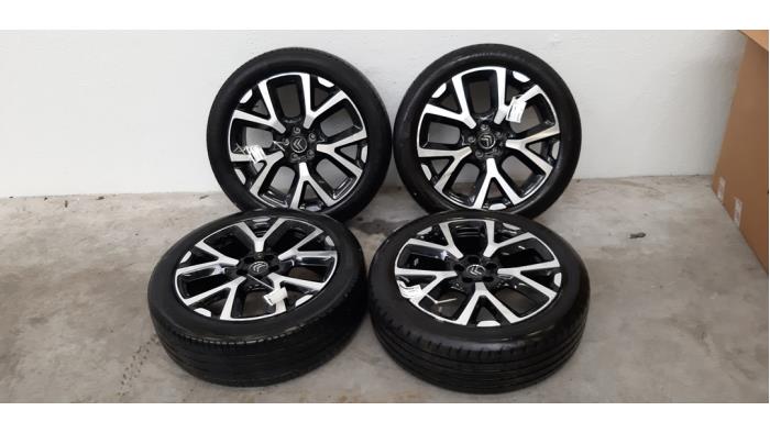 Kit jantes + pneumatiques Citroen C5 Aircross