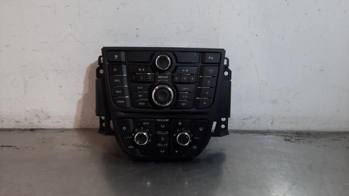 Panneau commande radio Opel Meriva