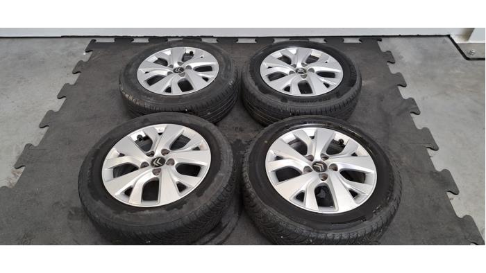 Kit jantes + pneumatiques Citroen C4 Picasso
