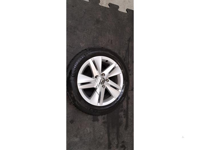 Jante + pneumatique Volkswagen Golf