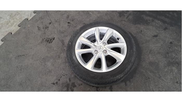 Jante + pneumatique Opel Corsa