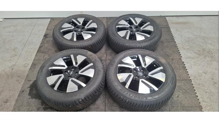 Kit jantes + pneus d'hivers Opel Frontera