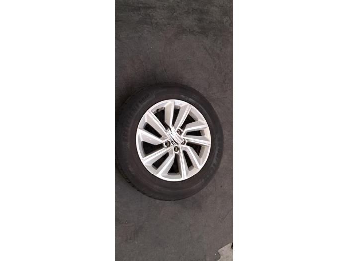 Jante + pneumatique Volkswagen T-Cross