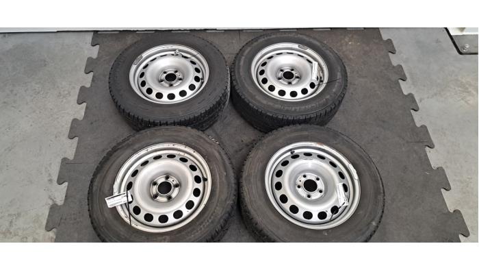 Kit jantes + pneus d'hivers Fiat Scudo