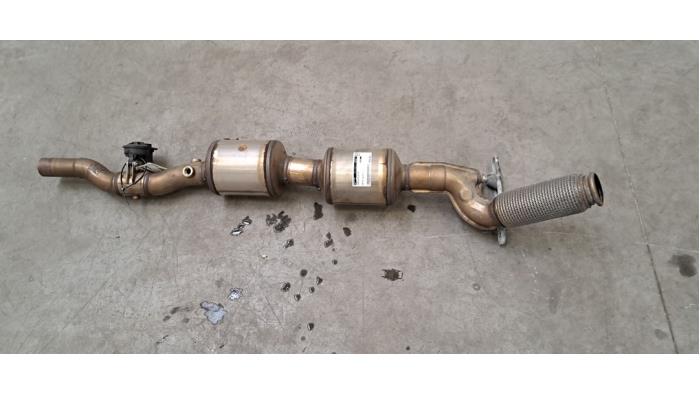 Tube avant + catalyseur Skoda Superb