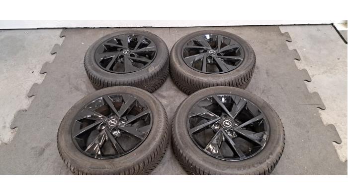 Kit jantes + pneus d'hivers Opel Corsa