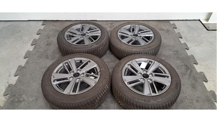 Kit jantes + pneumatiques Peugeot 308