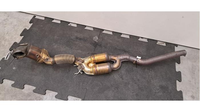 Collecteur d' échappement + catalyseur Audi S3