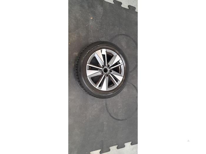 Jante + pneu d'hiver Skoda Karoq