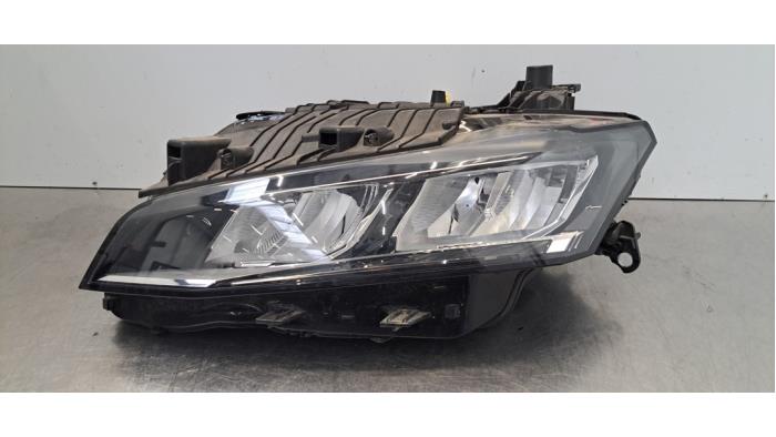 Headlight, left Peugeot 408