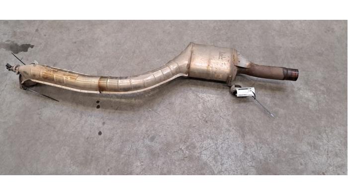 Tube avant + catalyseur Landrover Defender