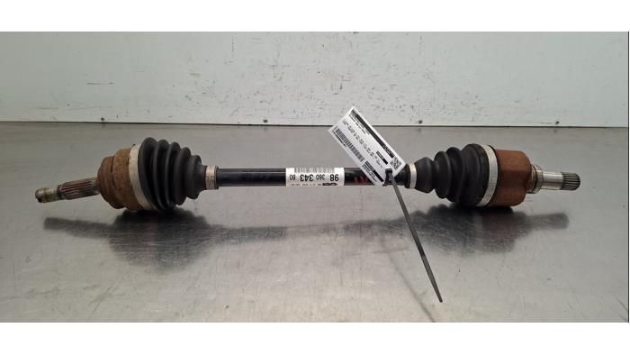 Aandrijfas links-voor Peugeot 208