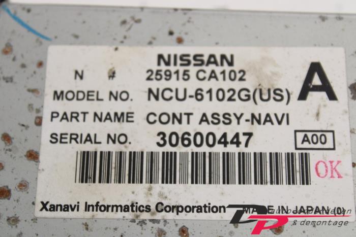 Navigatie Module van een Nissan Murano (Z51) 3.5 V6 24V 4x4 2003