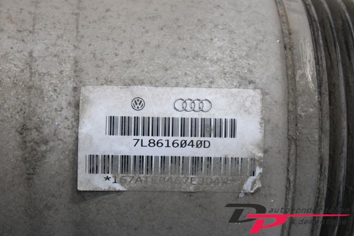 Schokdemperpoot rechts-voor van een Audi Q7 (4LB) 3.0 TDI V6 24V 2008