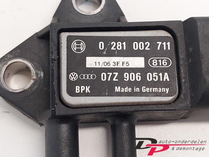 Brandstofdruk sensor van een Audi Q7 (4LB) 3.0 TDI V6 24V 2006