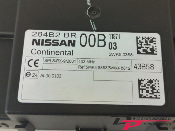 Bodycontrol Module van een Nissan Qashqai (J10) 1.6 16V 2011