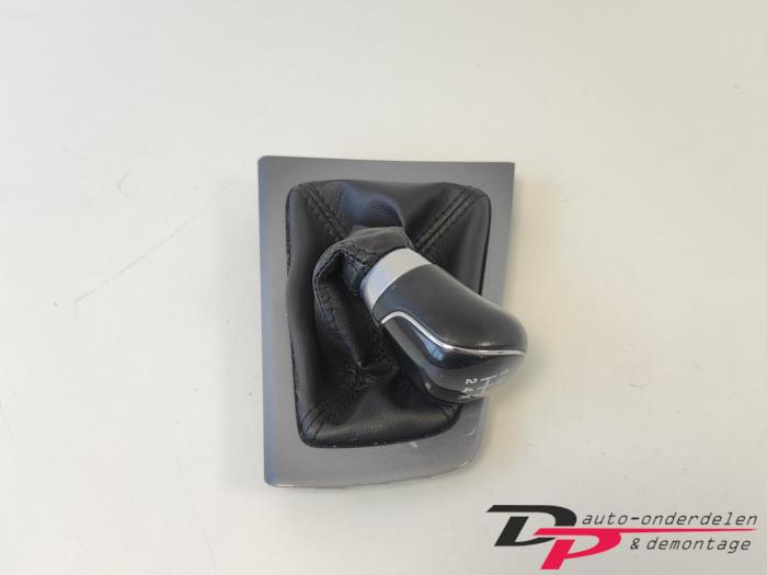 5 Versnellingen Auto Schakelpookknoppen Voor Ford Focus MK2 MKII 2008-2014, Lederen Schakelpook-capuchon Schakelpook-afdekking Pookknop met 3 Adapters 3 8/10/12mm Interieurbekleding