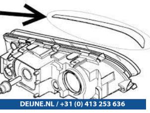 Volvo S80 Scheinwerferring rechts O3335 foto 2
