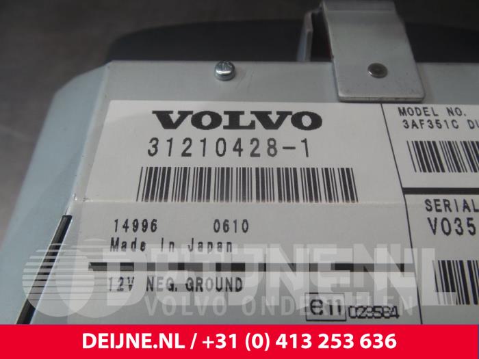 Navigatie Display van een Volvo S80 (AR/AS) 2.4 D5 20V 180 2007