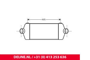Ford Transit Intercooler O9990000479 foto 3