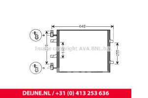 Renault Trafic Airco Condensor O9990000730 foto 4