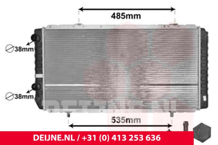 Citroen Jumper Kühler O9990000622