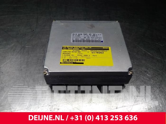 Gebruikte Computer Motormanagement Mercedes C (W202) 1.8 C-180 16V Prijs € 50,00 Margeregeling aangeboden door van Deijne Onderdelen Uden B.V.