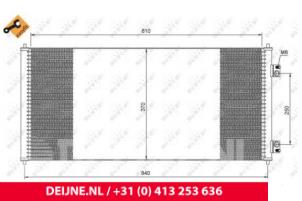 Gebruikte Airco Condensor Ford Transit 2.0 TDdi 16V 260S Prijs € 36,30 Inclusief btw aangeboden door van Deijne Onderdelen Uden B.V.