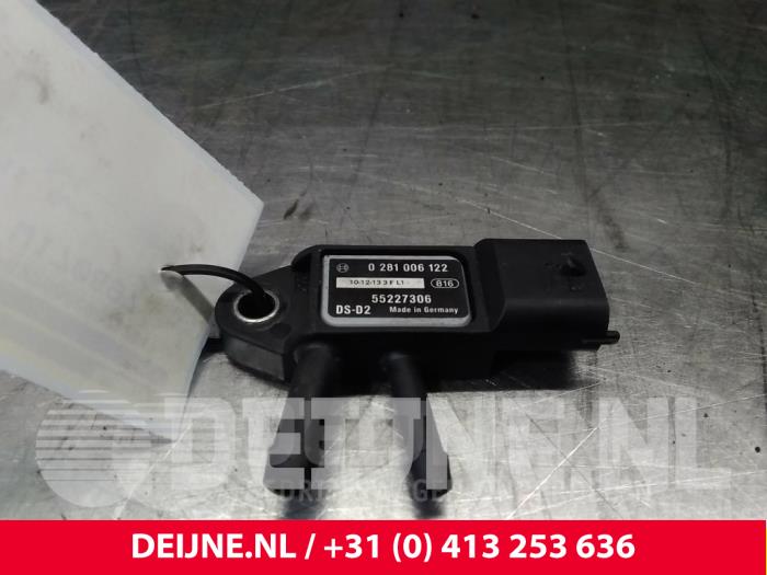 Roetfilter sensor van een Fiat Fiorino (225) 1.3 JTD 16V Multijet 2012